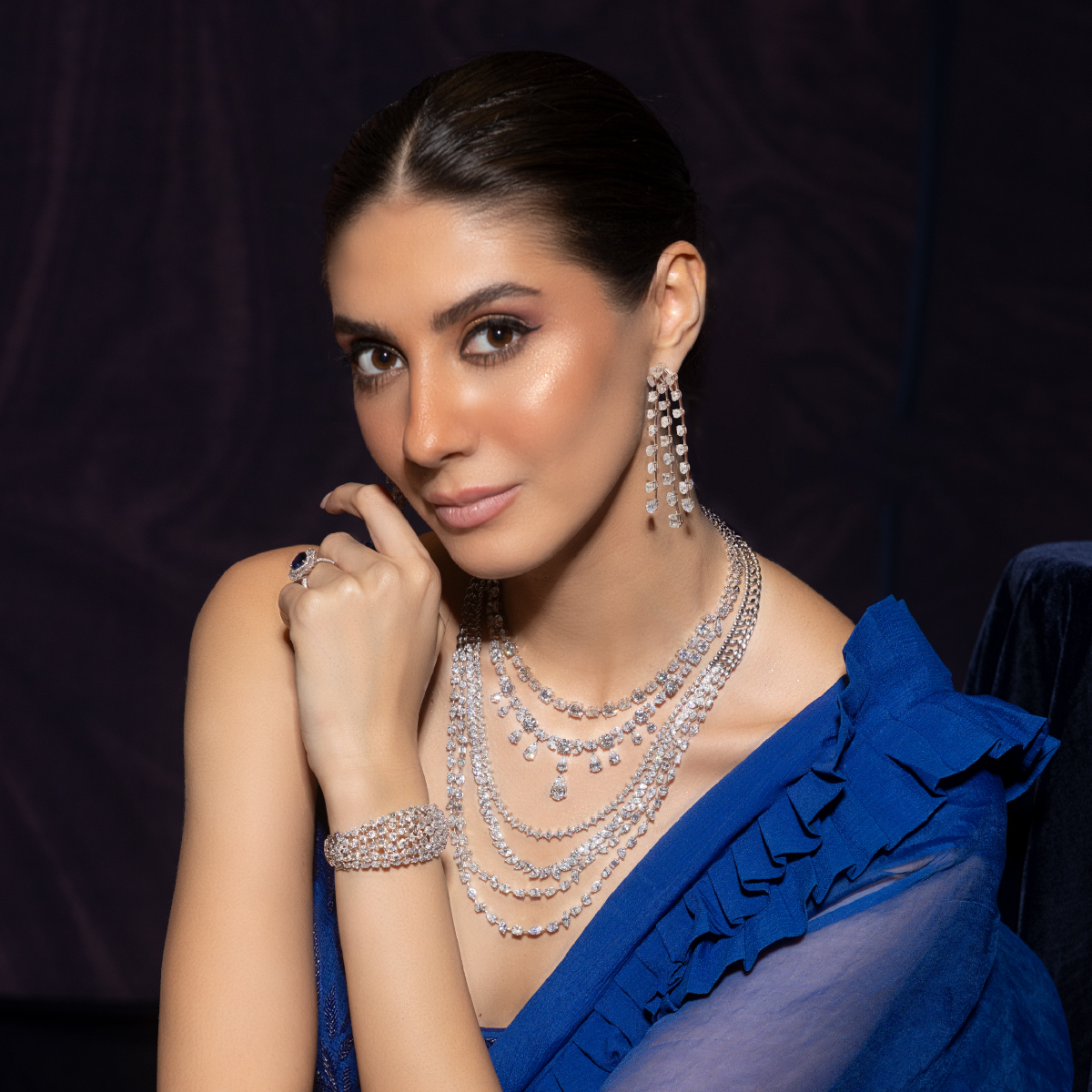 Diamond Necklace Set