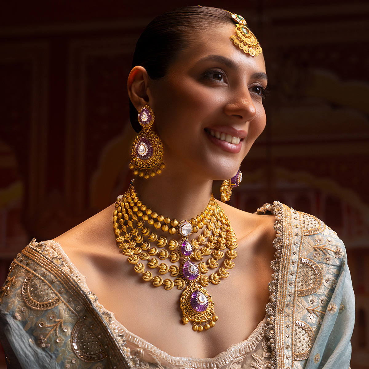 Gold Necklace Women